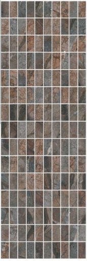 MM12143 Театро коричневый мозаичный 25*75 декор Керама Марацци фото MM12143 Театро коричневый мозаичный 25*75 декор Керама Марацци