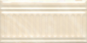 фото 19017/3F Летний сад бежевый структурированный 20*9,9 керамический бордюр КЕРАМА МАРАЦЦИ
