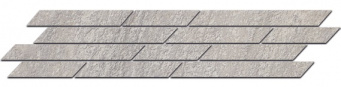 фото SG144/004 Гренель серый мозаичный 46,5*9,8 керамический бордюр КЕРАМА МАРАЦЦИ