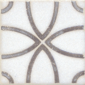 фото STG/A405/1266 Амальфи орнамент коричневый 9,9x9,9 вставка КЕРАМА МАРАЦЦИ