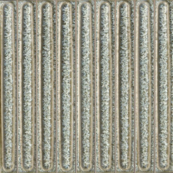 фото KMD2SOB001BN чипсет Далия зелёный светлый глянцевый 20x20x0,95 декор КЕРАМА МАРАЦЦИ