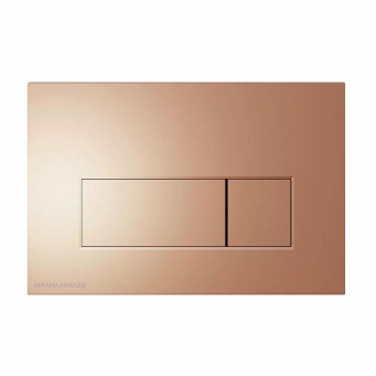 M57KM.RGM Кнопка управления для скрытых систем инсталляции, розовое матовое золото КЕРАМА МАРАЦЦИ фото M57KM.RGM Кнопка управления для скрытых систем инсталляции, розовое матовое золото КЕРАМА МАРАЦЦИ