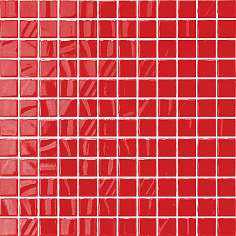 фото 20005 (1.066м 12пл) Темари красный 29,8*29,8 мозаика КЕРАМА МАРАЦЦИ