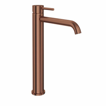 69615XKM.59.067 Смеситель для раковины ETERNA однорычажный, высокий, без дон\клапана 3/8_, браширов КЕРАМА МАРАЦЦИ фото 69615XKM.59.067 Смеситель для раковины ETERNA однорычажный, высокий, без дон\клапана 3/8_, браширов КЕРАМА МАРАЦЦИ