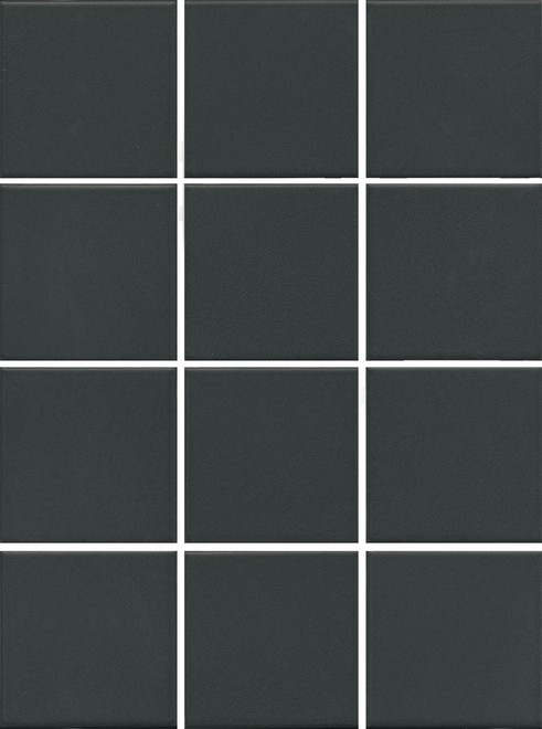 фото 1333 Агуста черный натуральный 9,8х9,8 из 12 частей керамогранит КЕРАМА МАРАЦЦИ
