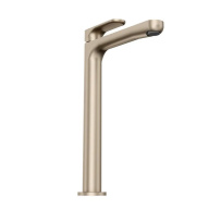 Смеситель для раковины OLE однорычажный высокий без донного клапана, золотой атласный КЕРАМА МАРАЦЦИ фото Смеситель для раковины OLE однорычажный высокий без донного клапана, золотой атласный КЕРАМА МАРАЦЦИ