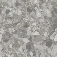 фото KM1212G0001R Чеппо ди Сицилия серый матовый обрезной 119,5x119,5x0,9 керамогранит КЕРАМА МАРАЦЦИ
