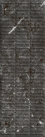 фото KM3090B0170R Тубкаль чёрный глянцевый структура обрезной 30x89,5x1,05 керамическая плитка КЕРАМА МАРАЦЦИ