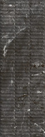 фото KM3090B0170R Тубкаль чёрный глянцевый структура обрезной 30x89,5x1,05 керамическая плитка КЕРАМА МАРАЦЦИ