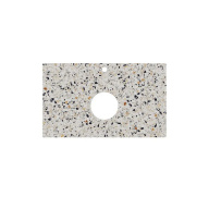 фото Столешница для накладных раковин Бричиола 80, белый натуральный КЕРАМА МАРАЦЦИ