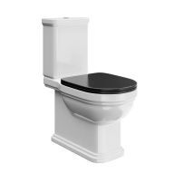 фото Сиденье POMPEI Soft close + Clip up черный PO.seat.01/BLK КЕРАМА МАРАЦЦИ