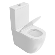 фото SF.wc.01 Унитаз SFERA напольный безободковый с крепежом и сиденьем, белый глянцевый КЕРАМА МАРАЦЦИ