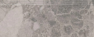 фото KML2FMF002BR Плинтус Рабат Стоун серый матовый обрезной 30x12x1,3 КЕРАМА МАРАЦЦИ