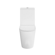 фото SF.wc.01 Унитаз SFERA напольный безободковый с крепежом и сиденьем, белый глянцевый КЕРАМА МАРАЦЦИ